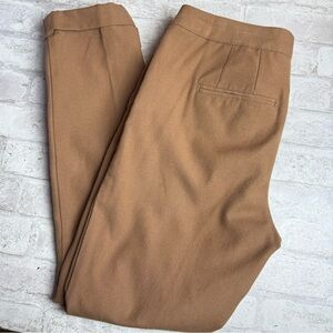 BODEN Wool Blend Cuffed Straight Trouser Pant - Size - 6 Lined😍